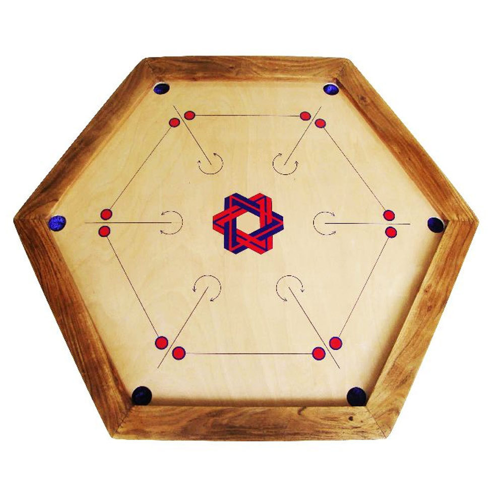 Regular Size Carrom Board For Youth And Kids Playing New Style Wooden Carrom Board Game with coins and strikers