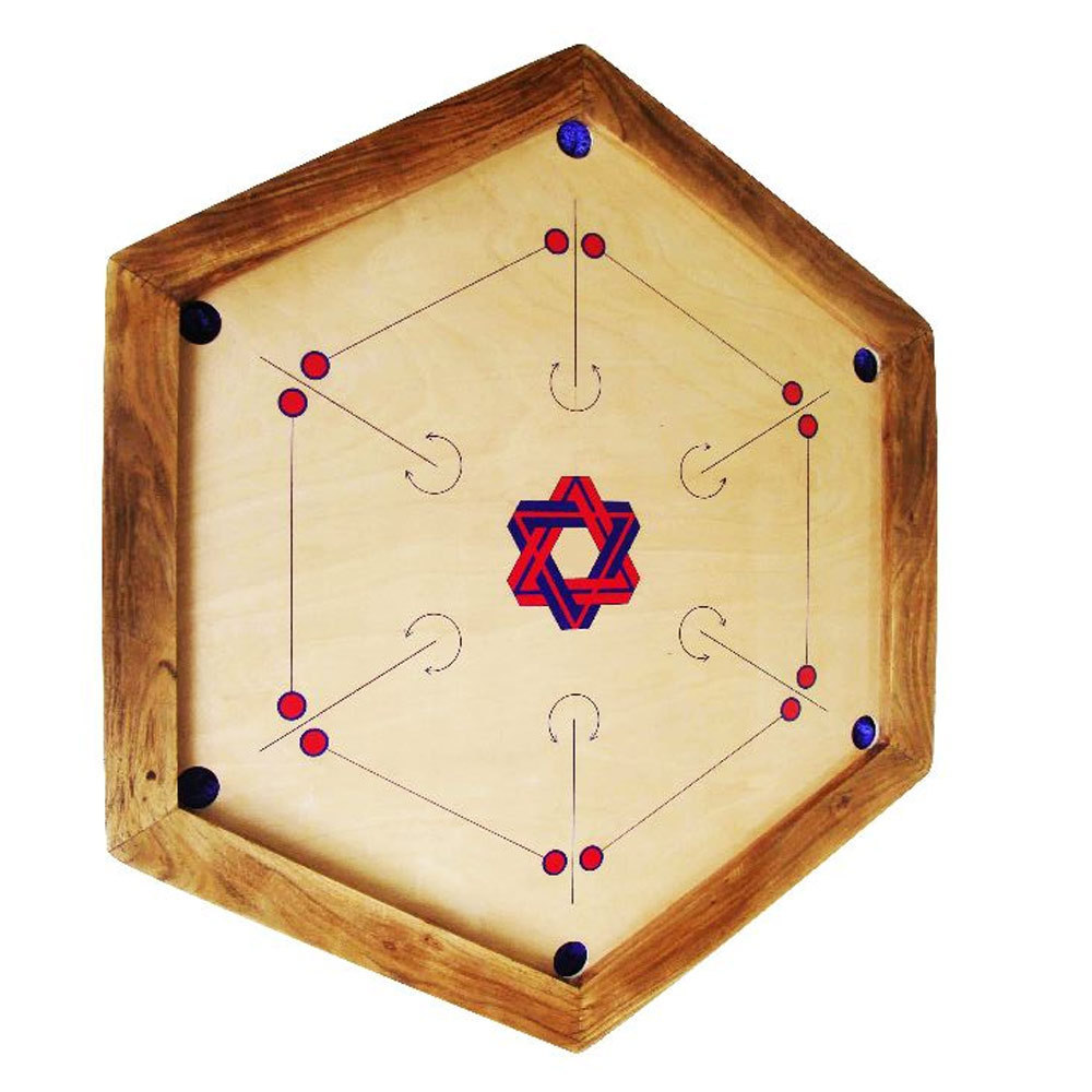 Regular Size Carrom Board For Youth And Kids Playing New Style Wooden Carrom Board Game with coins and strikers