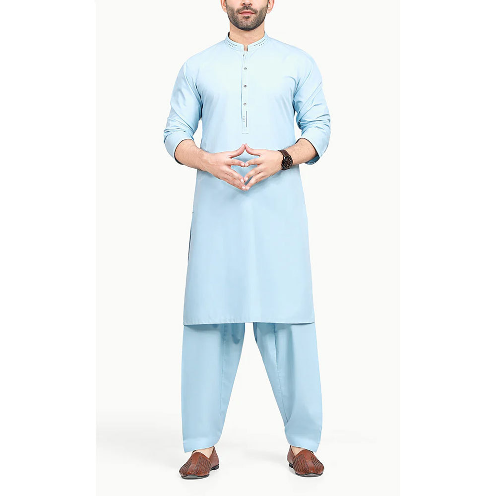 Cheap Price Best Quality Men Shalwar Kameez Sets Hot Selling Muslim Wear Men Clothing Shalwar Kameez Suits