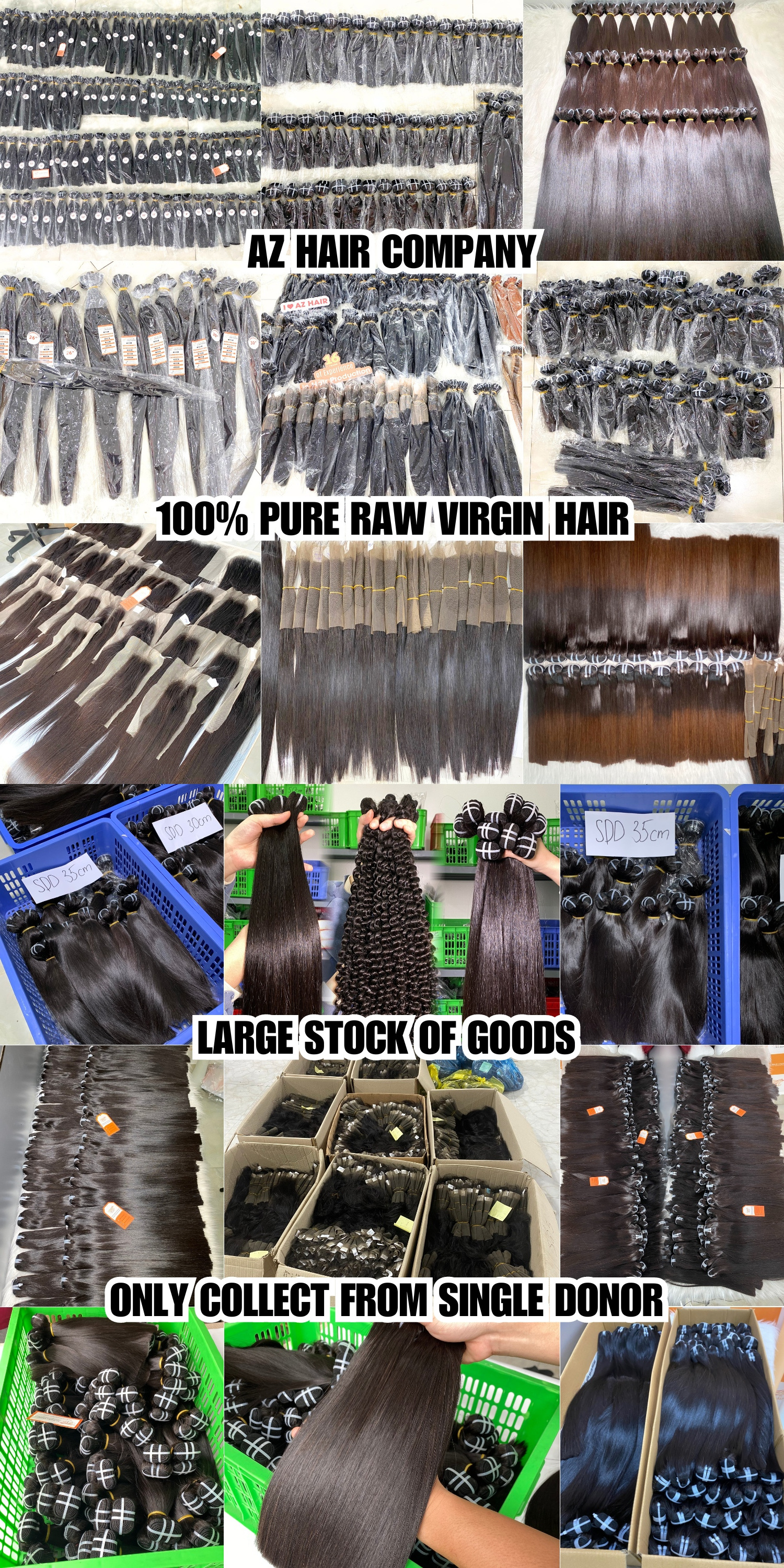 Cheap Price Bone Straight Hair Extensions Wholesale Remy Vietnamese 100% Human Hair Double Drawn Pure Raw Virgin Raw Hai