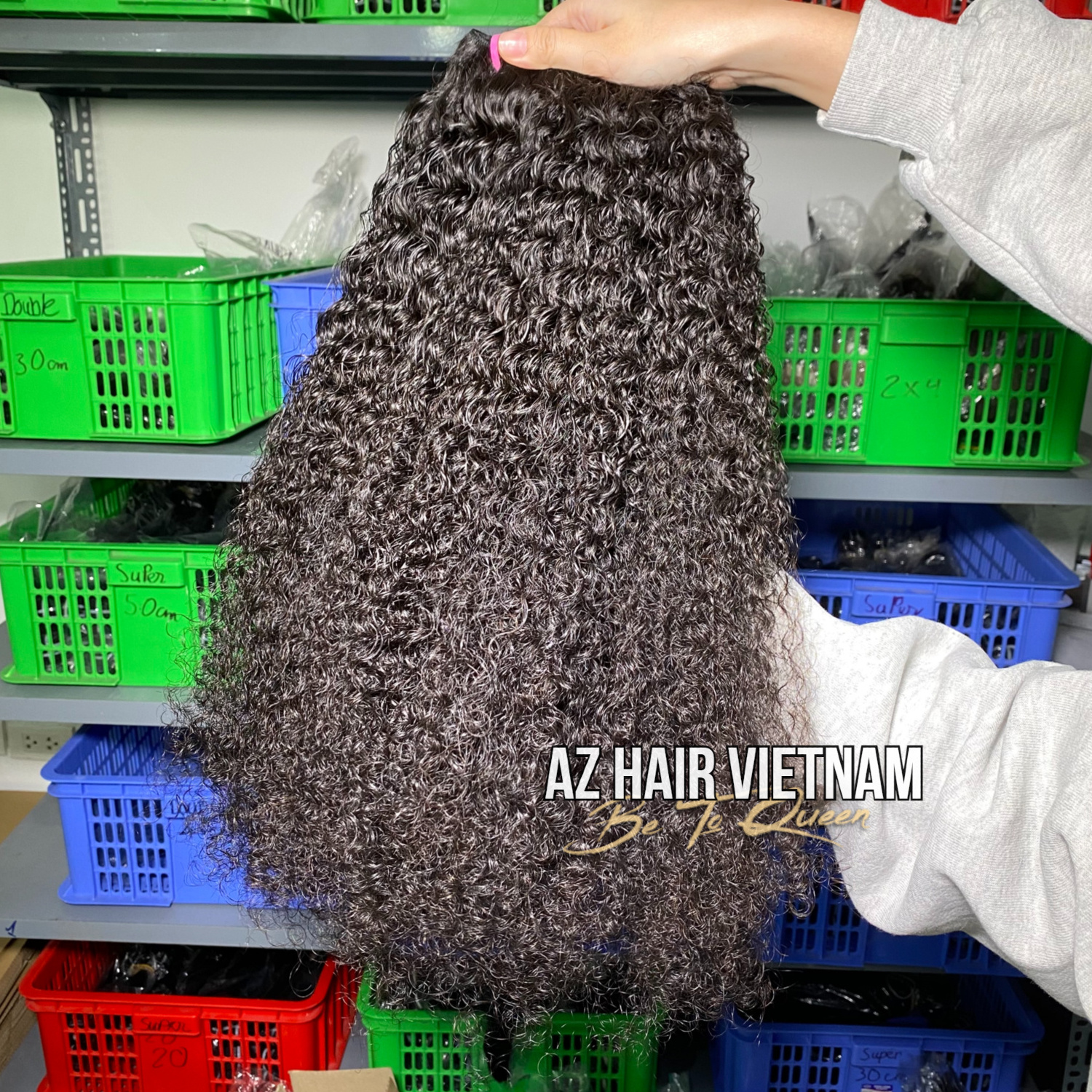 Raw Burmese Curly Double Drawn Vietnamese Raw Human Hair Burmese Hair High Quality Factory Wholesale Price