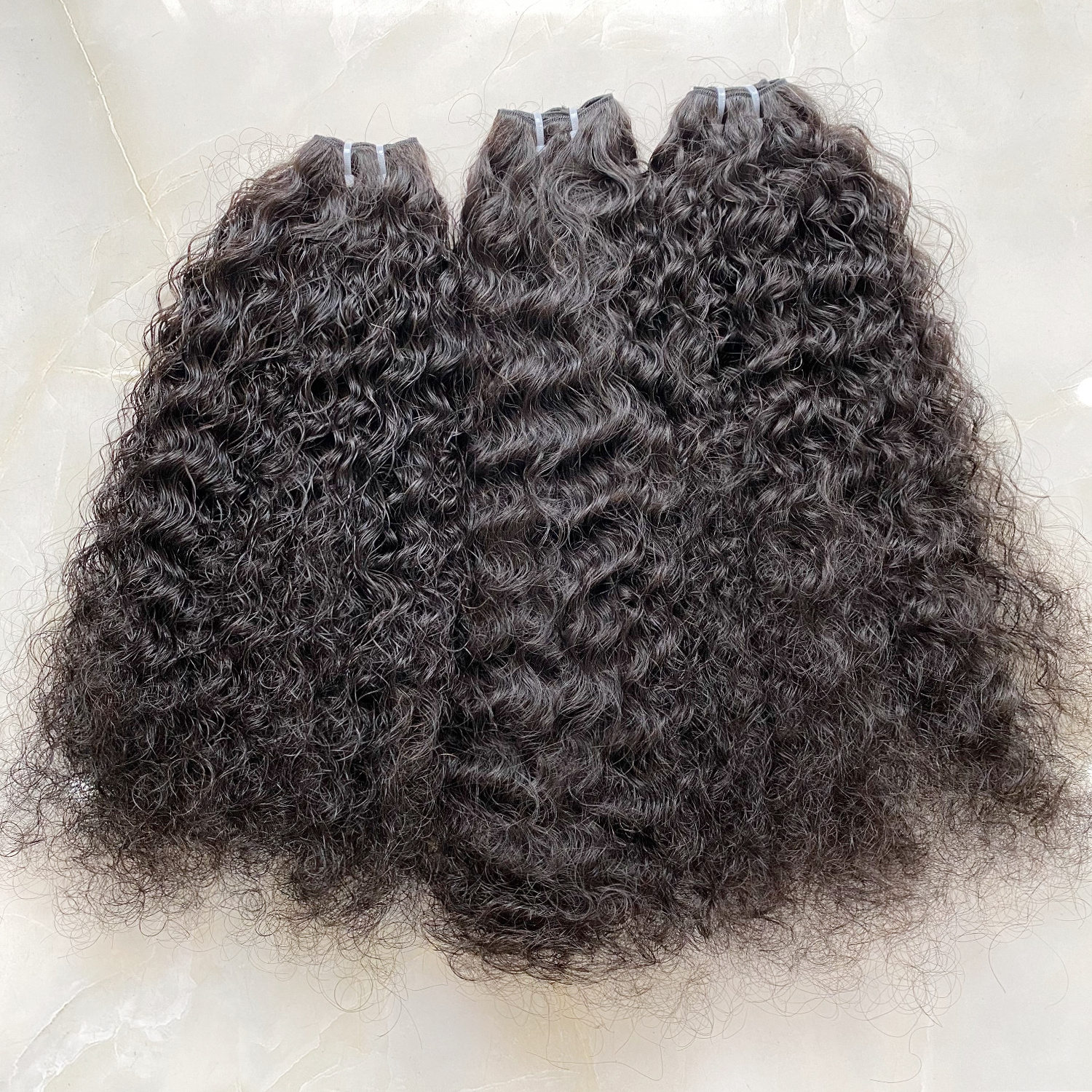 Burmese Curly Wholesale Price Cheapest Price Wavy Super Double Drawn Raw Hair Unprocessed Cambodian Raw Hair