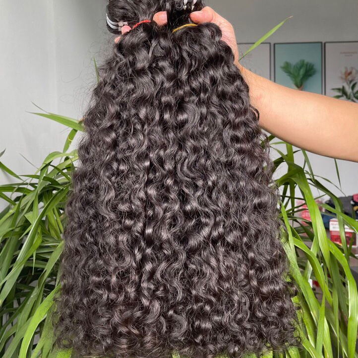 Raw burmese curly remy hair weft with lace closure and frontal from wholesale hair vendors