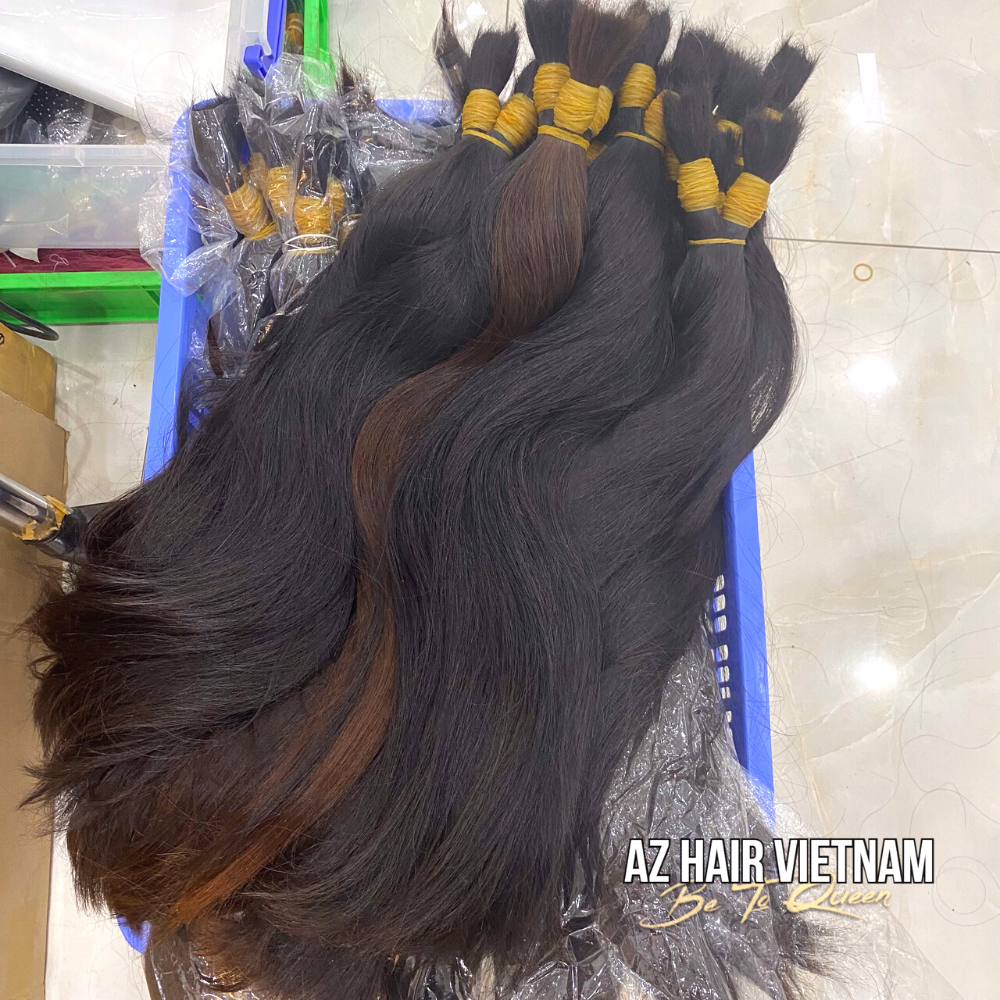 Wholesale Price Vietnamese Raw Hair Bundles 100% Human Hair In Bulk Virgin Cuticle Aligned Hair