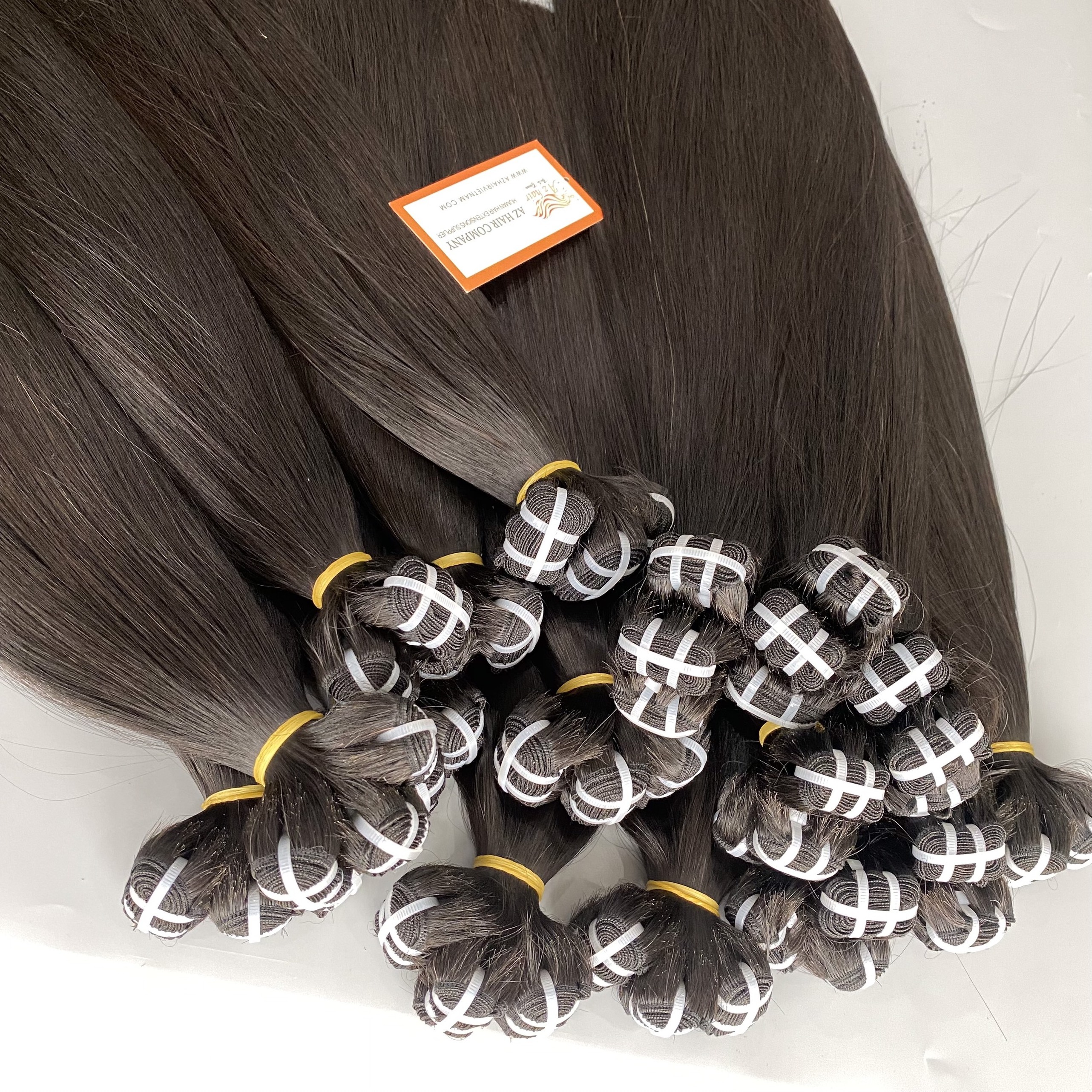 Discount 3% On Total Value Order Black Weft Hair Extensions Super Healthy And Smooth Cuticle Aligned Hair