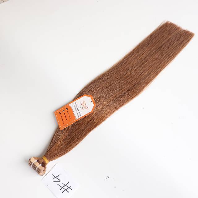 Raw Vietnamese Tape In Human Hair Brown Color Best Quality Hair Extensions on Summer Free sample raw hair extensions