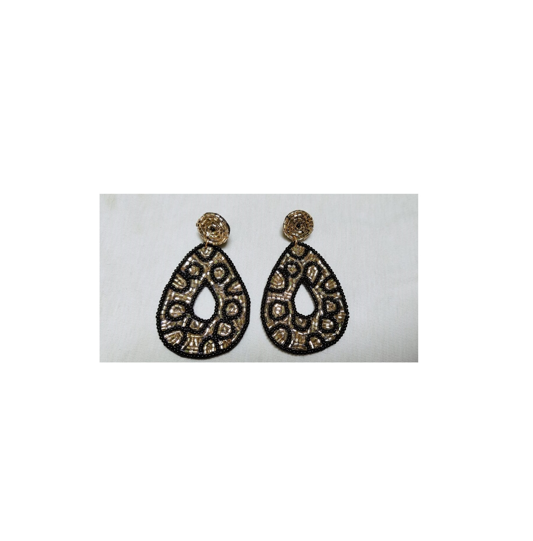 Fashion Jewelry Handmade Seed Bead Earrings High Standard Quality Best Packing For Women Party Use Embroidery Earrings