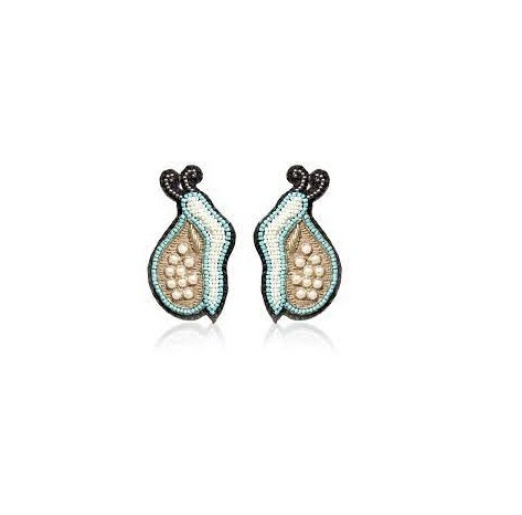 Fashion Jewelry Handmade Seed Bead Earrings High Standard Quality Best Packing For Women Party Use Embroidery Earrings