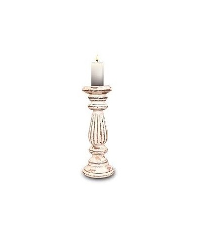 Solid Wood Candle Holder For Festival Farmhouse Wedding Decor Handmade Product Dining Table Kitchen Wood Candle Holder Pillar