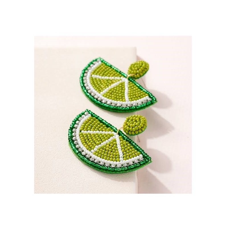 Modern Look Hand Made Round Shape Embroidery Earrings Home Daily Use Good Quality Girls And Women Earring Party For Best Selling