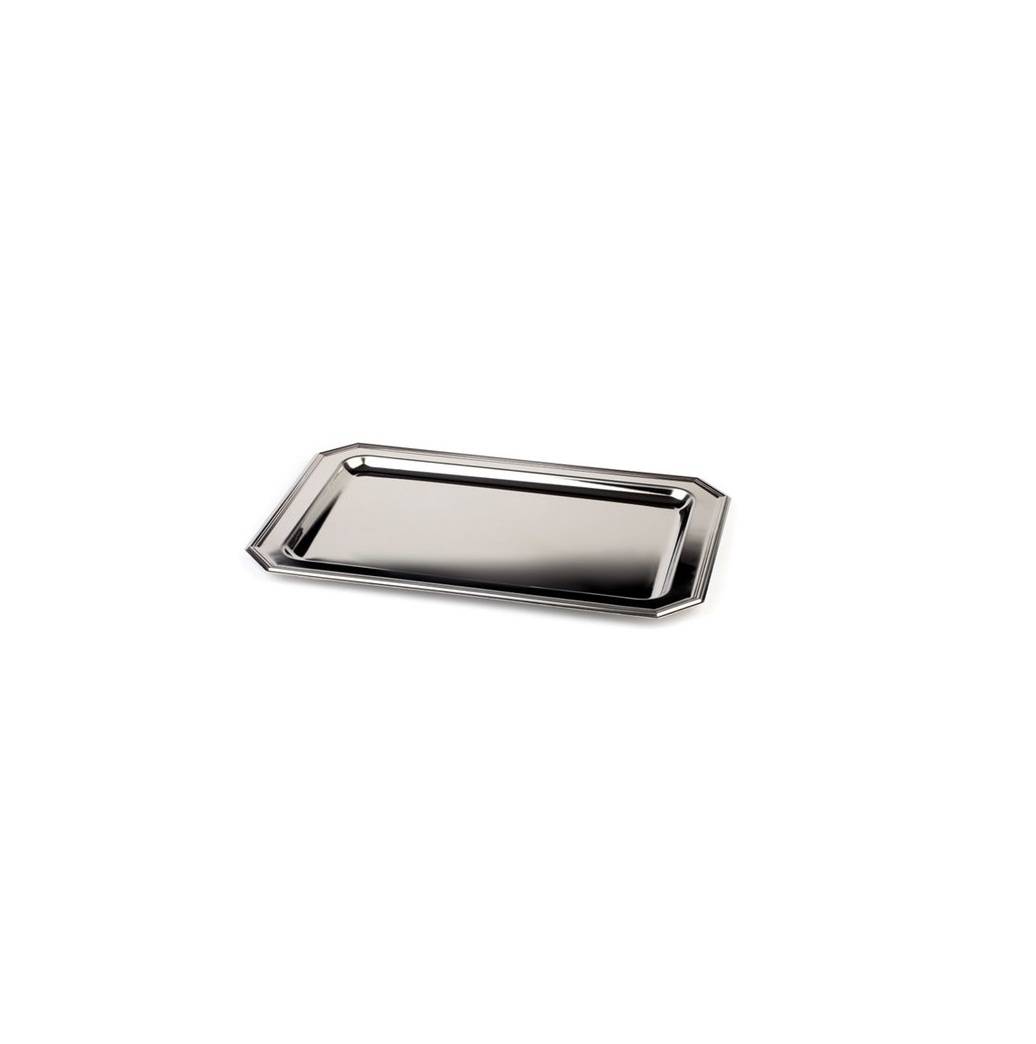 New Arrival Best Product Small Size For Table Stainless Steel Tray Metal Serving Tray Top Quality Steel Tray For Kitchen