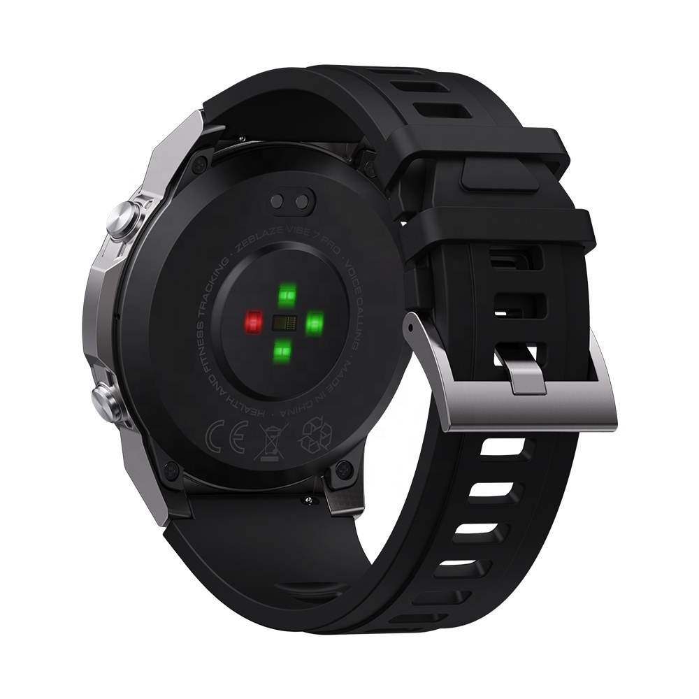 Zeblaze Vibe 7 Pro Making Receiving Call Smart Watch 1.43'' AMOLED Display Always-on Modes Voice Calling Smartwatch