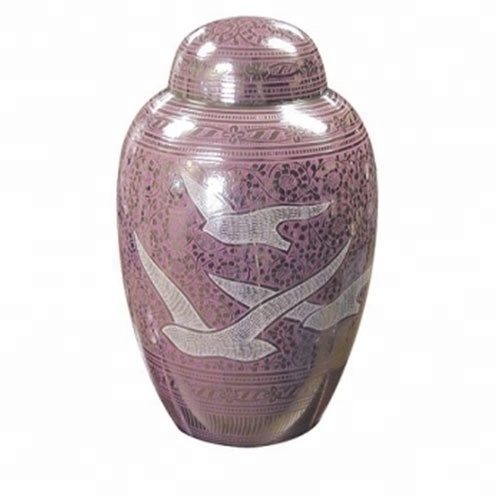 Domtop Going Home Brass Cremation Urn in Funeral Supply