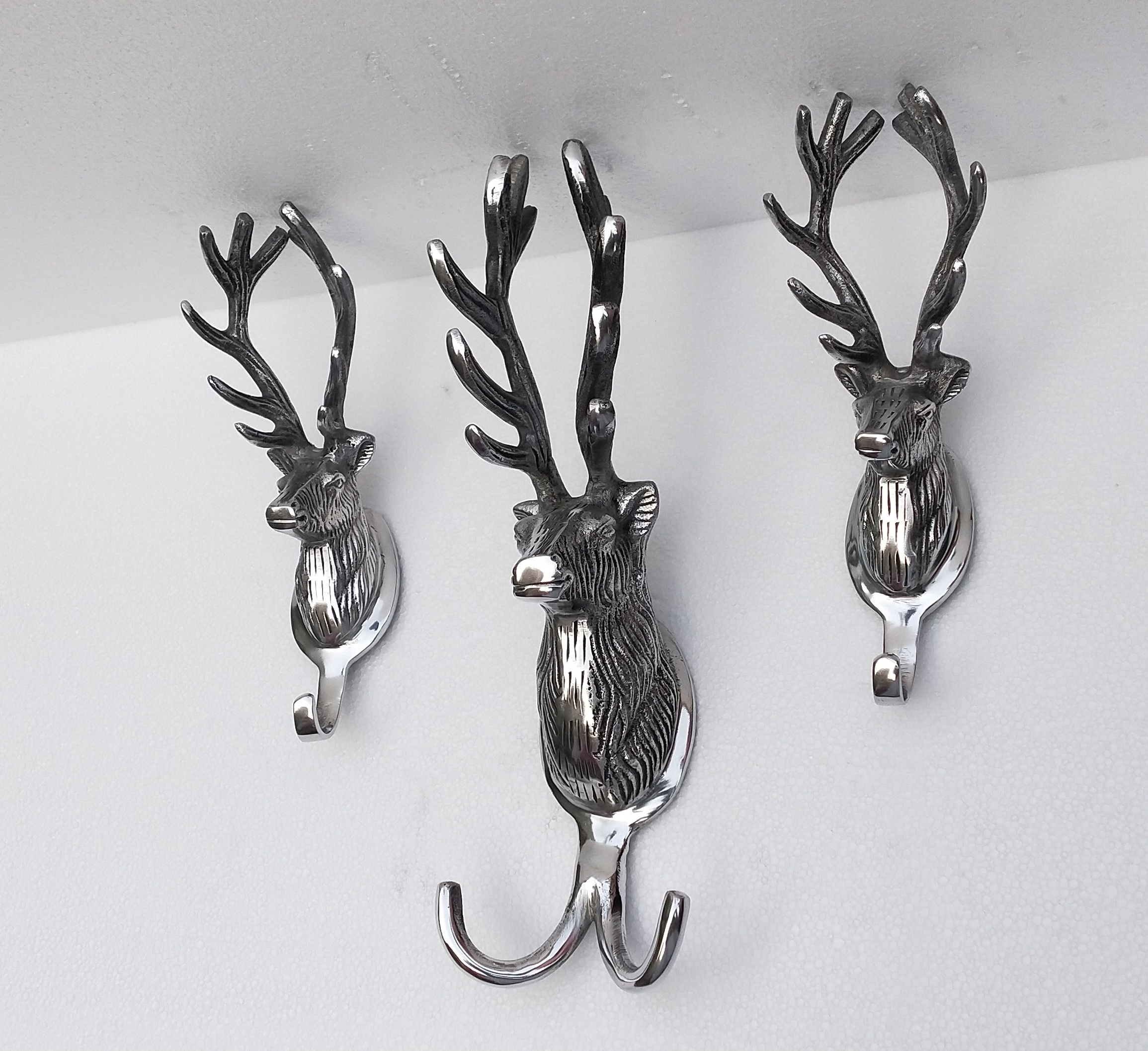 Large Deer Head Coat Hook Stag Wall Hook