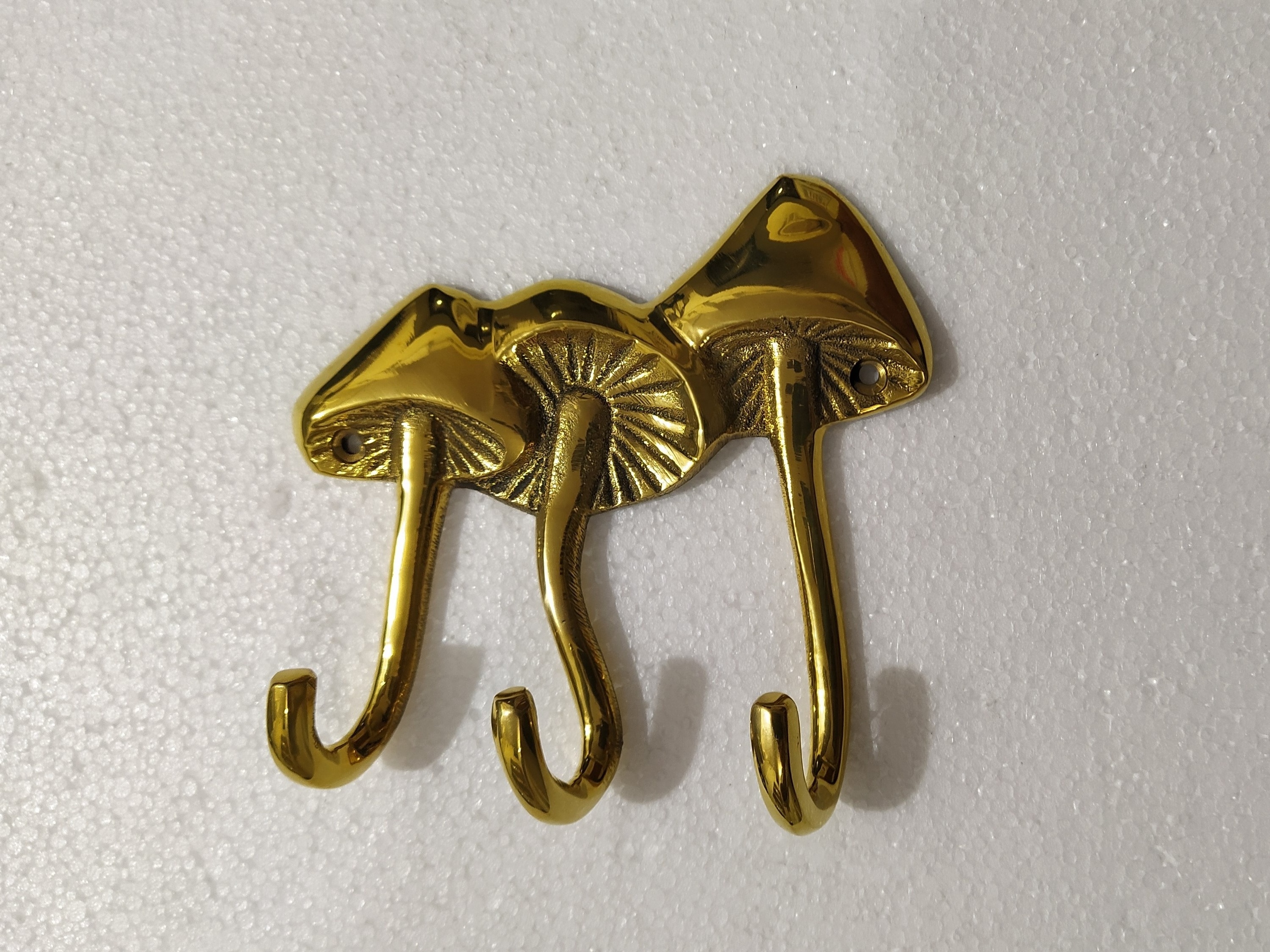 Brass Decorative Hand Wall Hooks Unique Coat Hooks