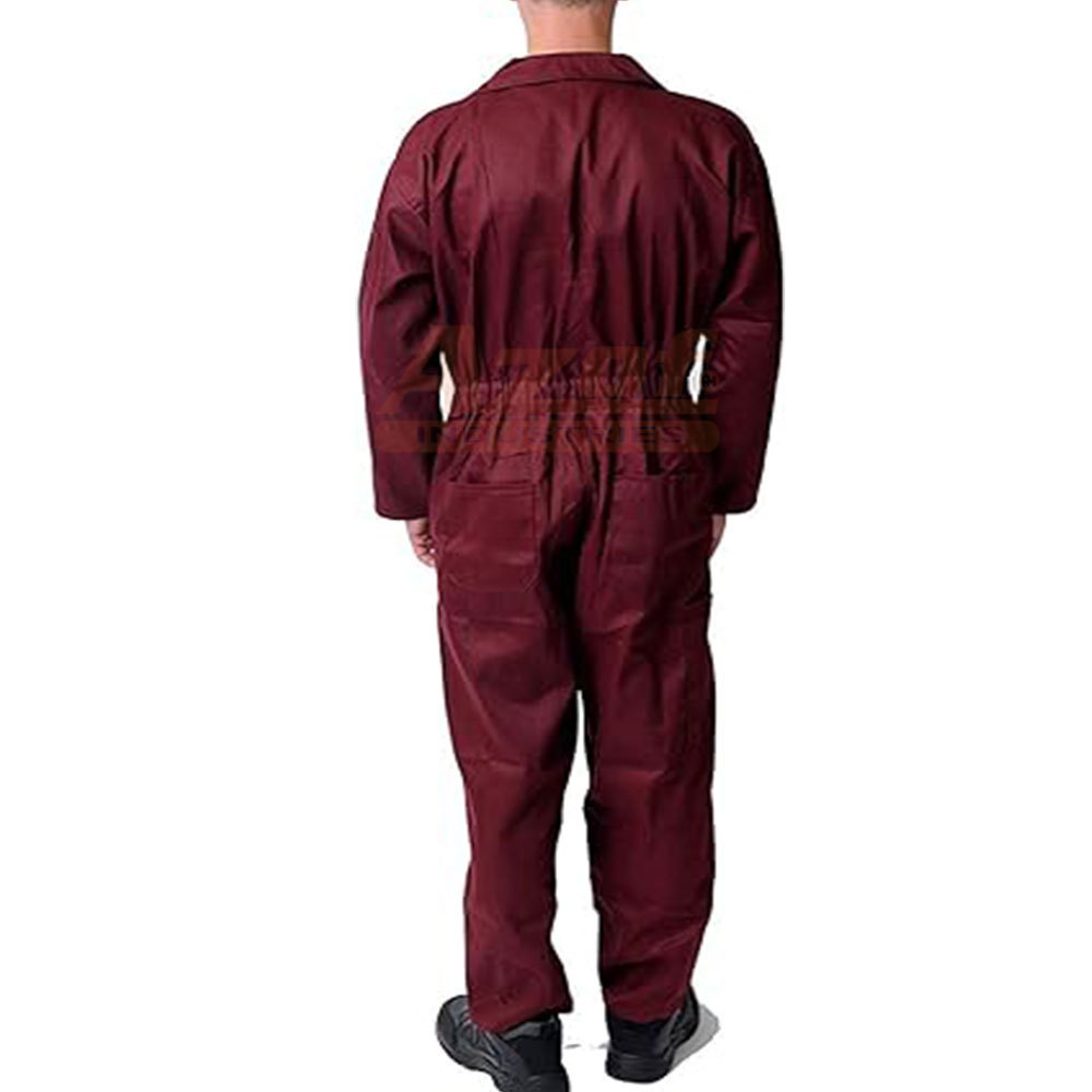 Factory Direct Cotton Fire Resistant Long Sleeve Workwear Work Clothes Work Uniform Whole Sale Rate Working Jumpsuit