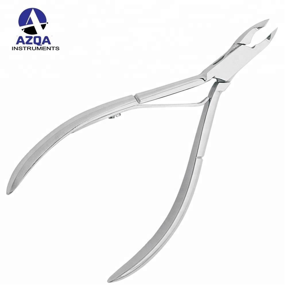 High Quality Professional Stainless Steel Nail Clipper Factory Price Pedicure Cuticle Nipper for Toes Manicure Use Laser Logo