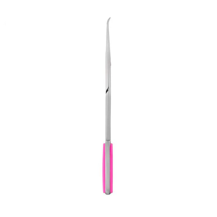 Personal cuticle and nail care manicure scissors stainless steel Russian cuticle scissors with curved tip blade