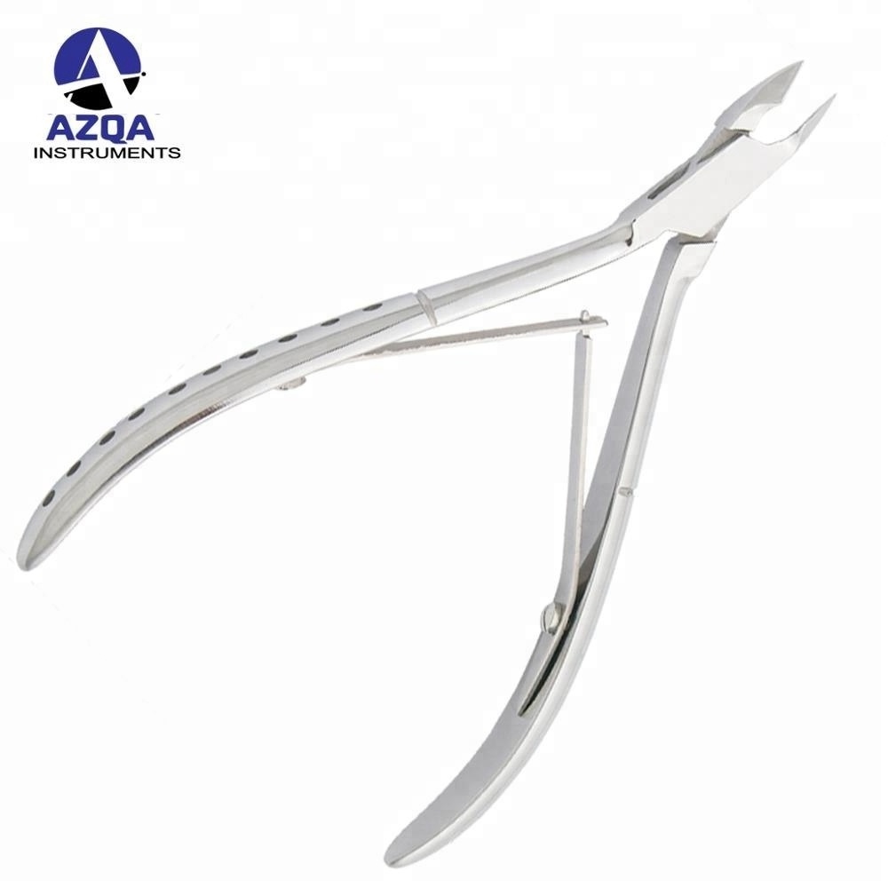 High Quality Professional Stainless Steel Nail Clipper Factory Price Pedicure Cuticle Nipper for Toes Manicure Use Laser Logo