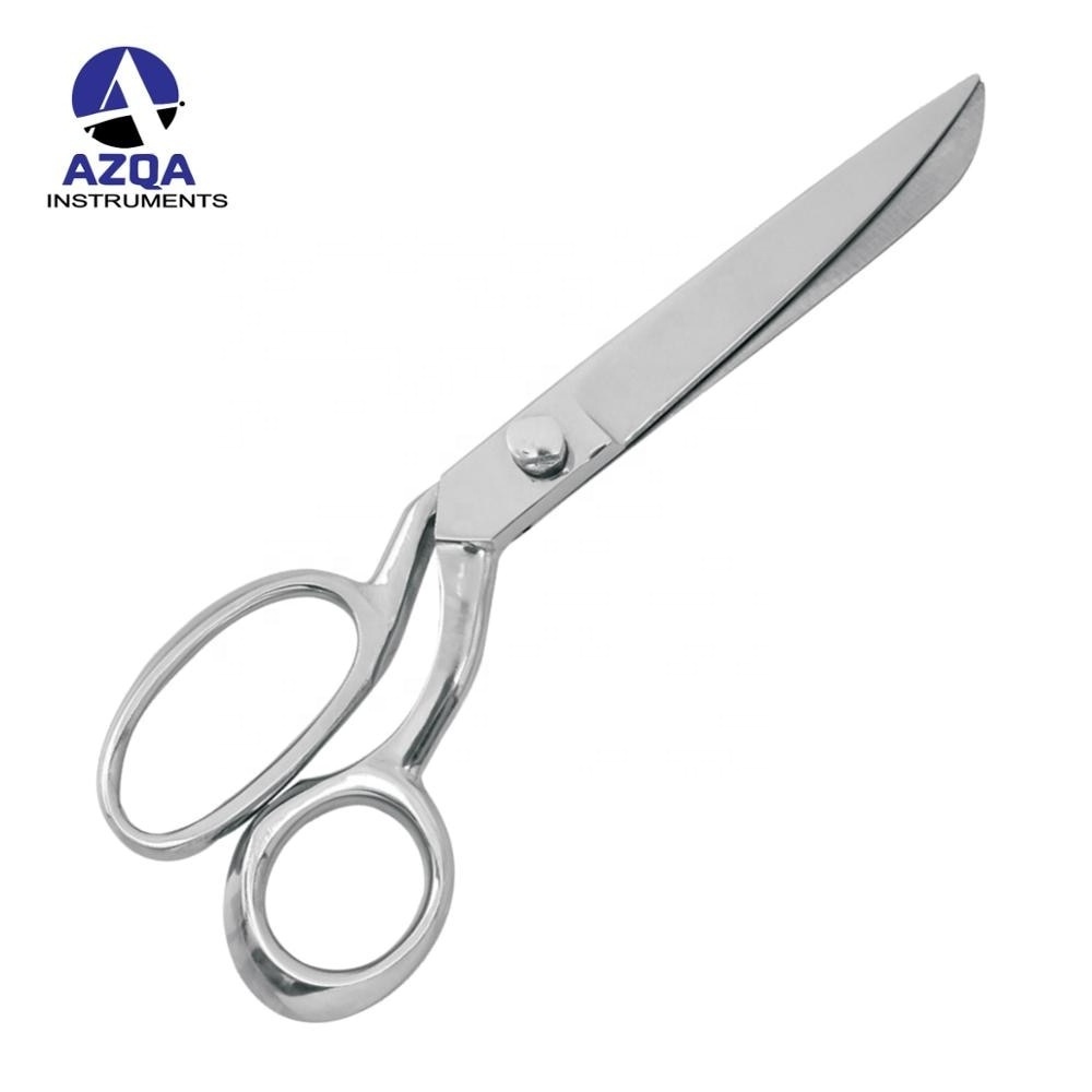 Heavy Duty Sewing Scissors - Stainless Steel Dressmaker Tailor Shears with Ergonomic and Sharp