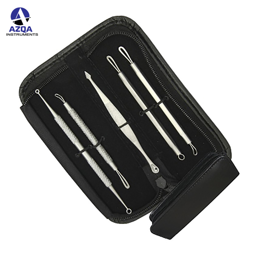 Wholesale high quality manicure pedicure kit Travel Hygiene Kit Stainless Steel Cutter Pieces Ladies Manicure Pedicure Red