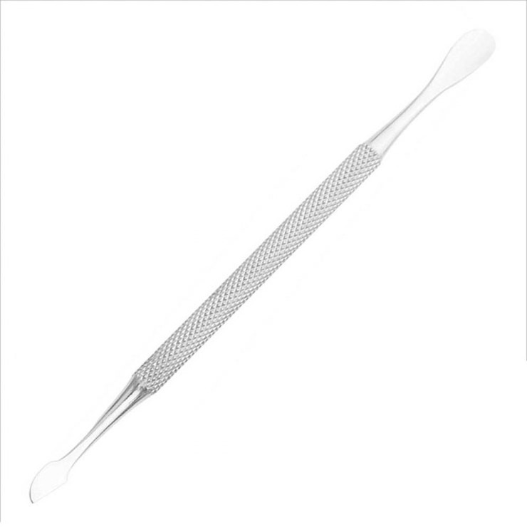 Professional Double sided function stainless steel nail pushers Cuticle Pusher Gel Polish Soak Off Remover Tool Nail Arts Cut