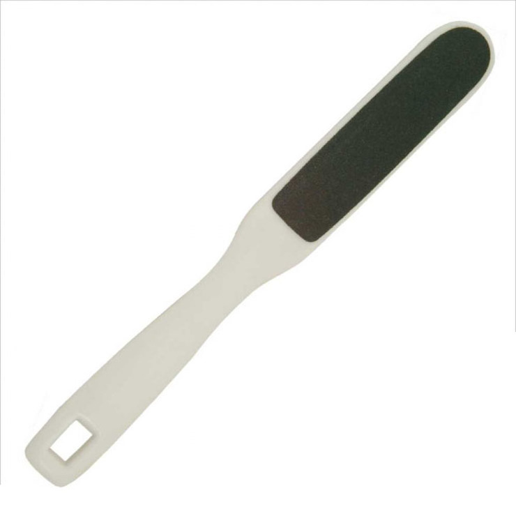 Plastic handle Emery and dead skin remover Foot file with stainless steel sharp blade made in Pakistan