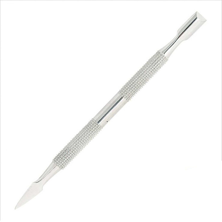 Professional Double sided function stainless steel nail pushers Cuticle Pusher Gel Polish Soak Off Remover Tool Nail Arts Cut