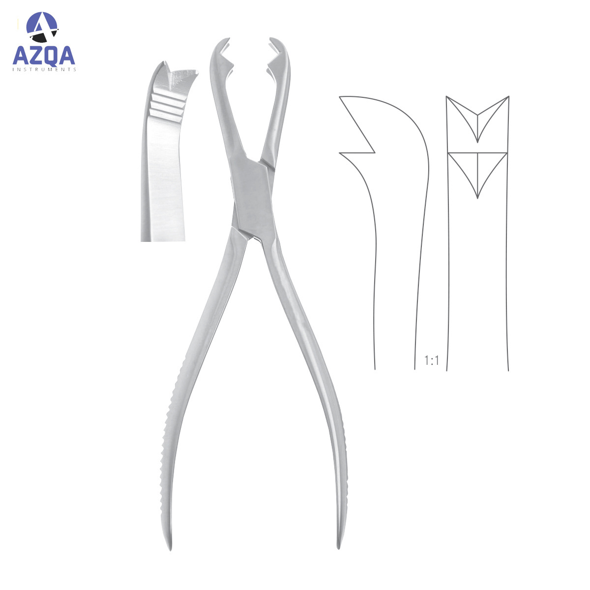 Stainless steel Semb Bone Holding Forceps surgical Instruments Zimmer Self-Centering Bone Holding Forceps Surgical Instrument