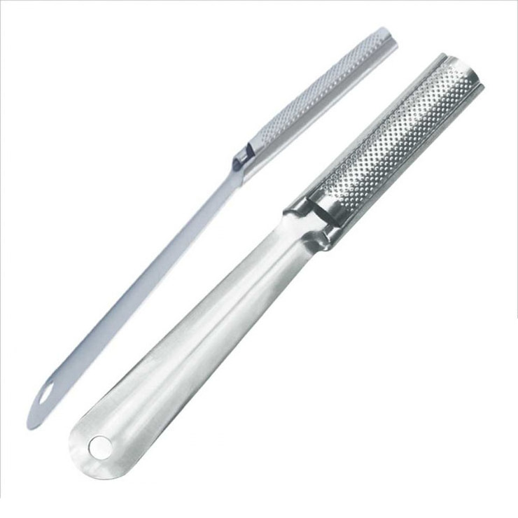 Pedicure foot file for foot heels scraper Professional Stainless Steel Foot Callus Remover File Rasp Scraper