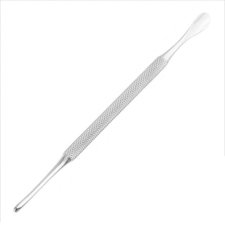 Professional Double sided function stainless steel nail pushers Cuticle Pusher Gel Polish Soak Off Remover Tool Nail Arts Cut