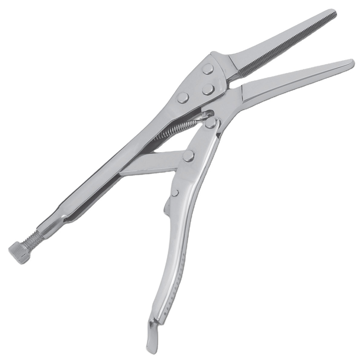 Long Nose Locking Pliers with Wire Cutter Made Long Nose Locking Pliers With Wire Cutter