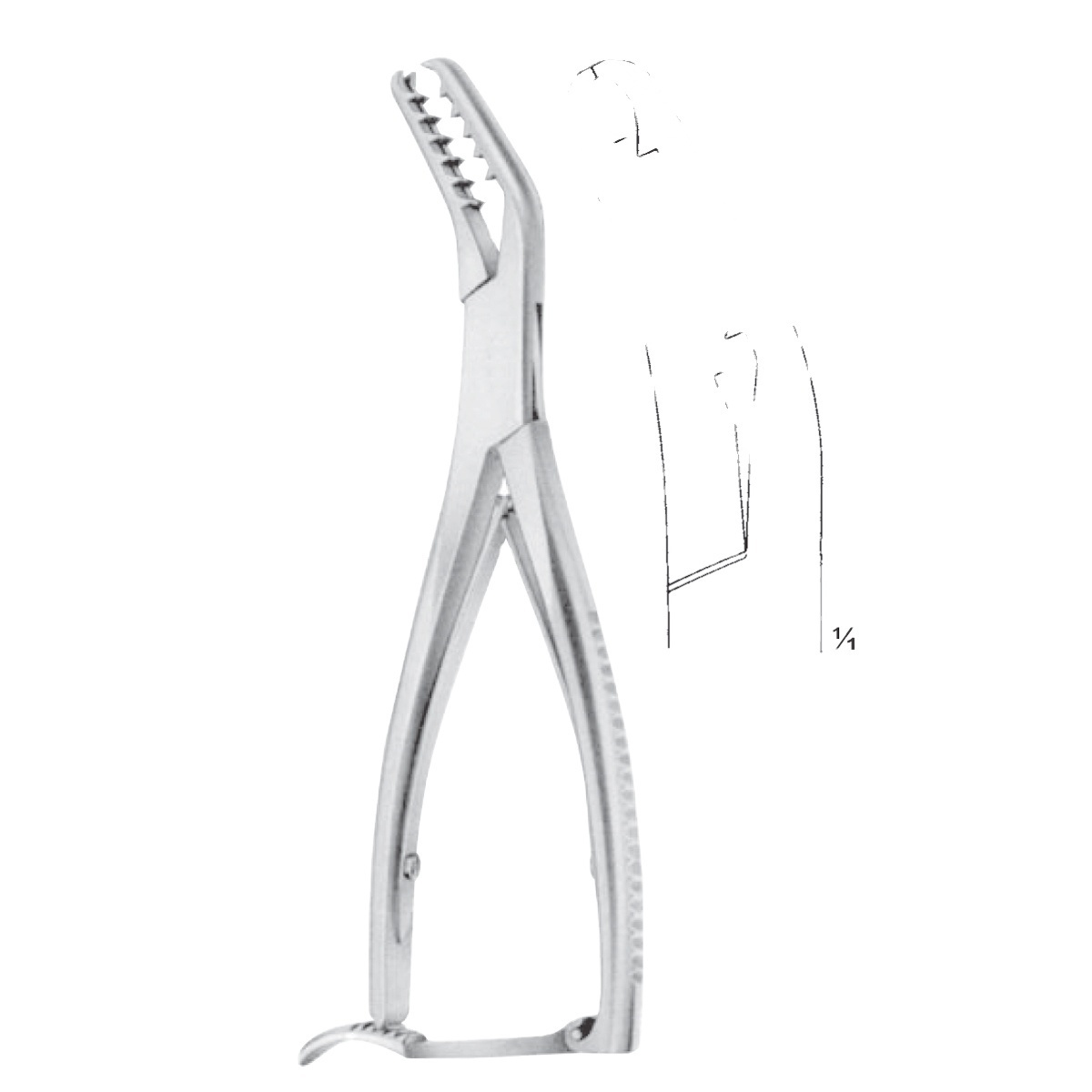 Stainless steel Semb Bone Holding Forceps surgical Instruments Zimmer Self-Centering Bone Holding Forceps Surgical Instrument