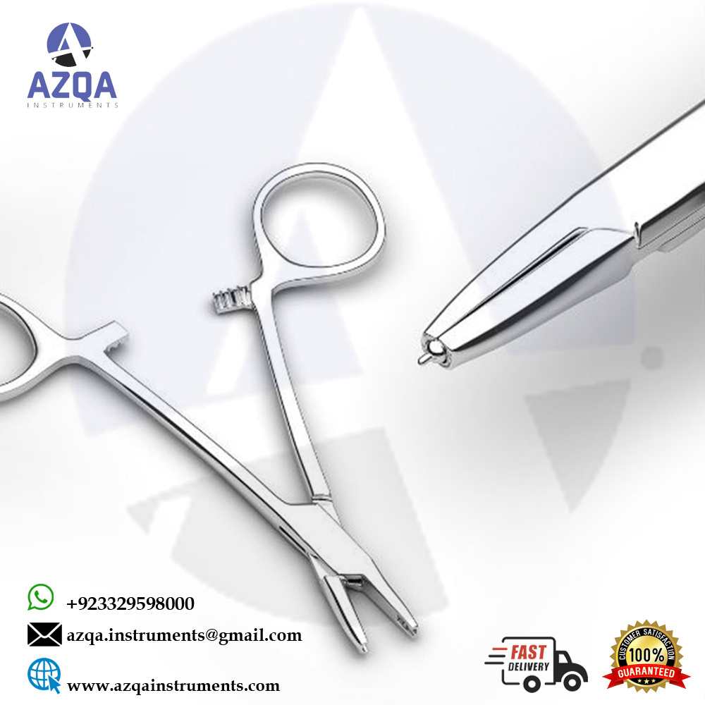 Foerster Sponge Forceps - Curved, Serrated, Medical Tool and Surgical Scissors