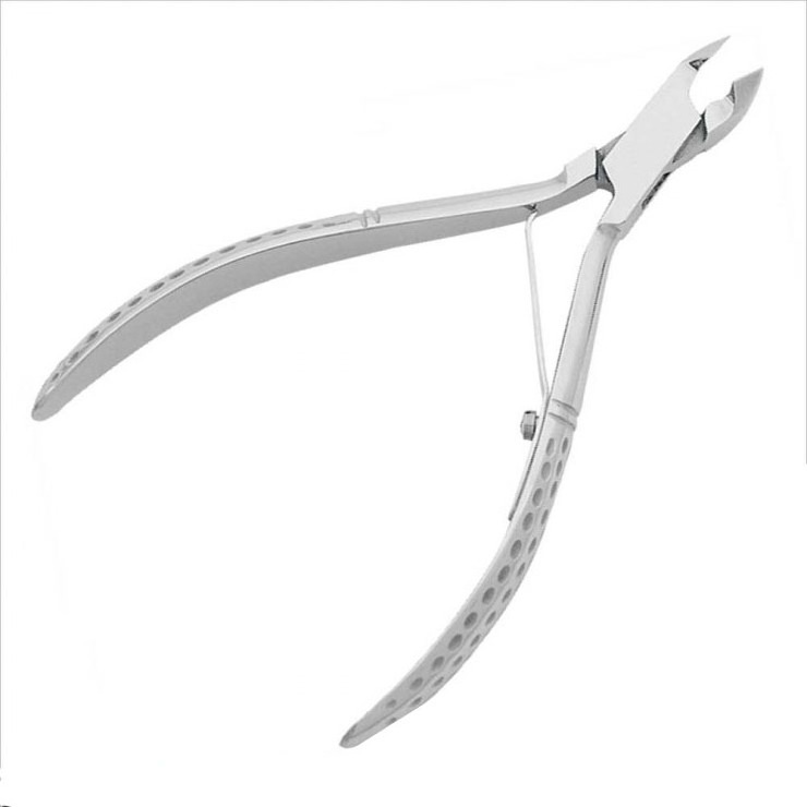 Professional use Box joint cuticle nail nipper made with stainless steel 3mm tip size Made in Pakistan