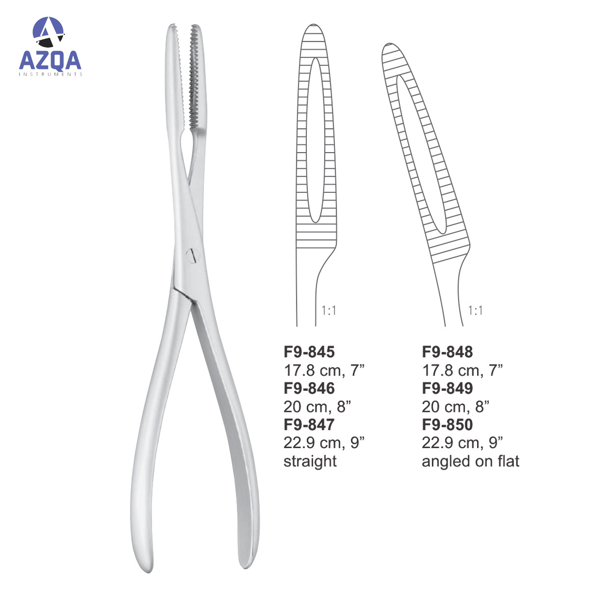 Stainless steel Semb Bone Holding Forceps surgical Instruments Zimmer Self-Centering Bone Holding Forceps Surgical Instrument