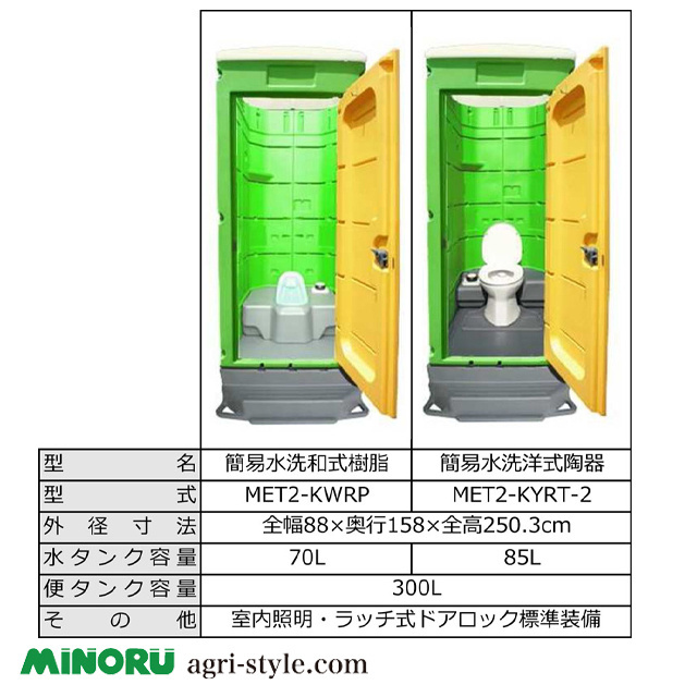 Western-style Japanese outdoor prefabricated plastic portable toilets