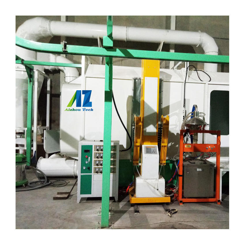 Automatic H Beam Liquid Spraying Line _ Metal Powder Coating Line