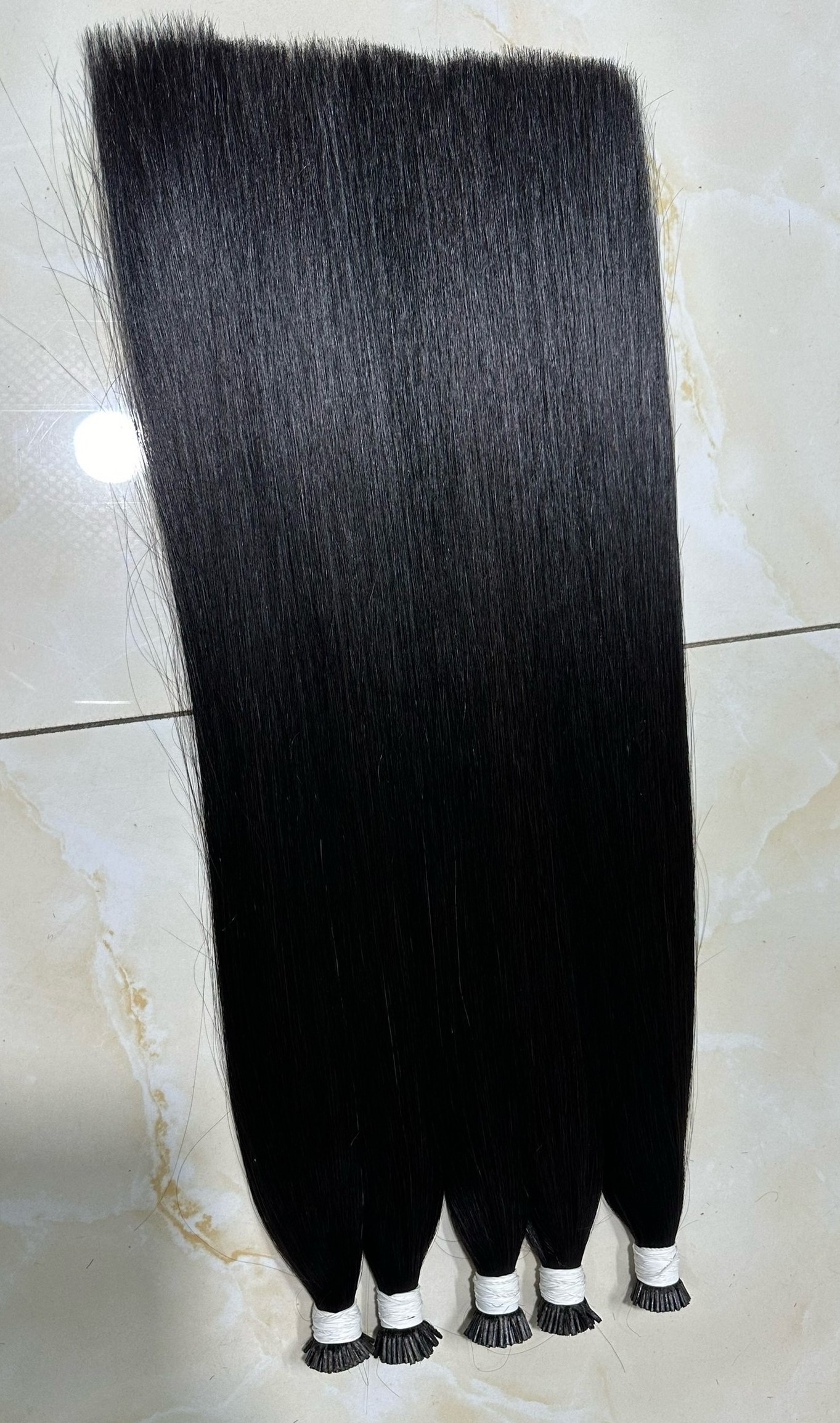 Wholesale Virgin Human Hair High Quality I Tip Human Hair Extensions 100% Human Hair