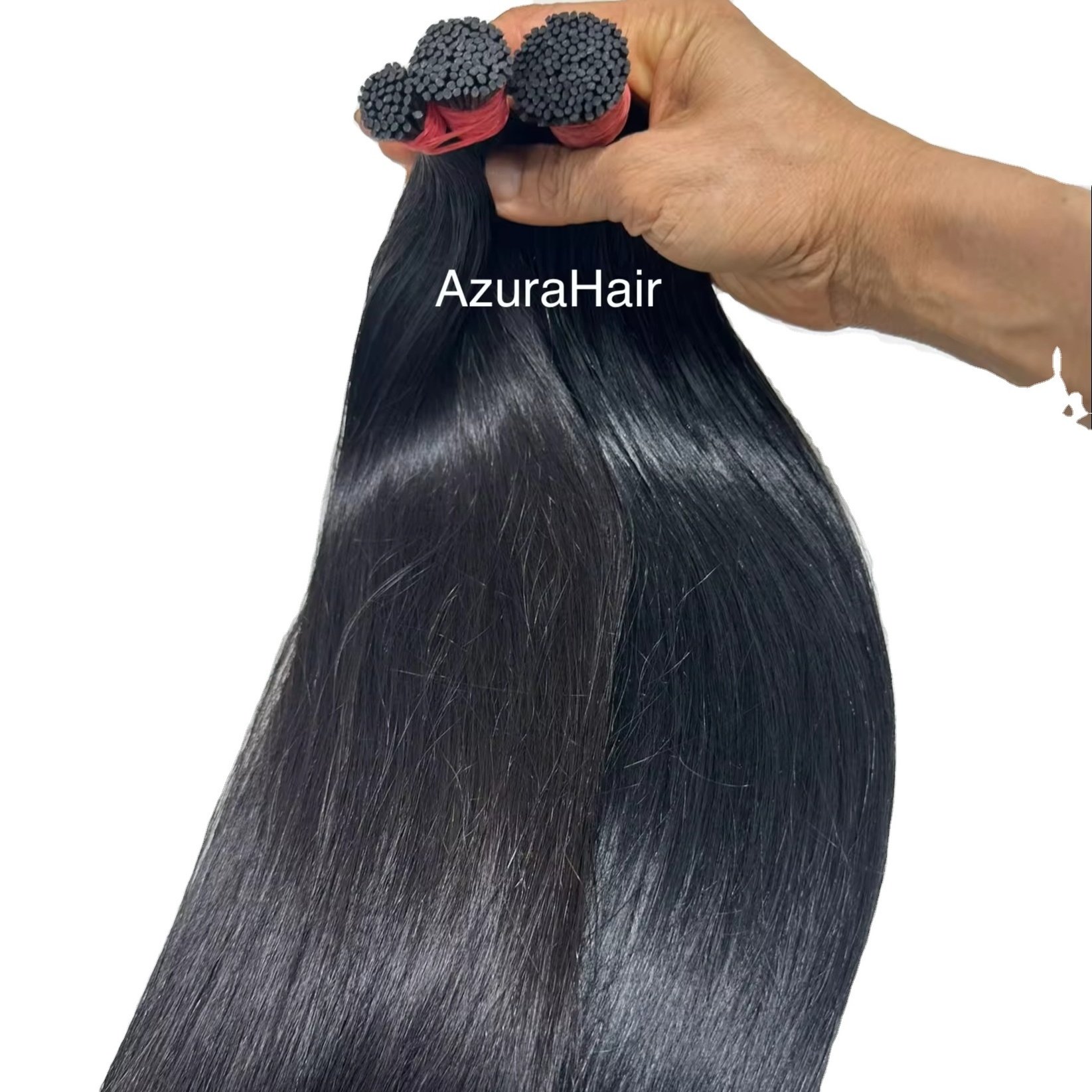 Wholesale Virgin Human Hair High Quality I Tip Human Hair Extensions 100% Human Hair