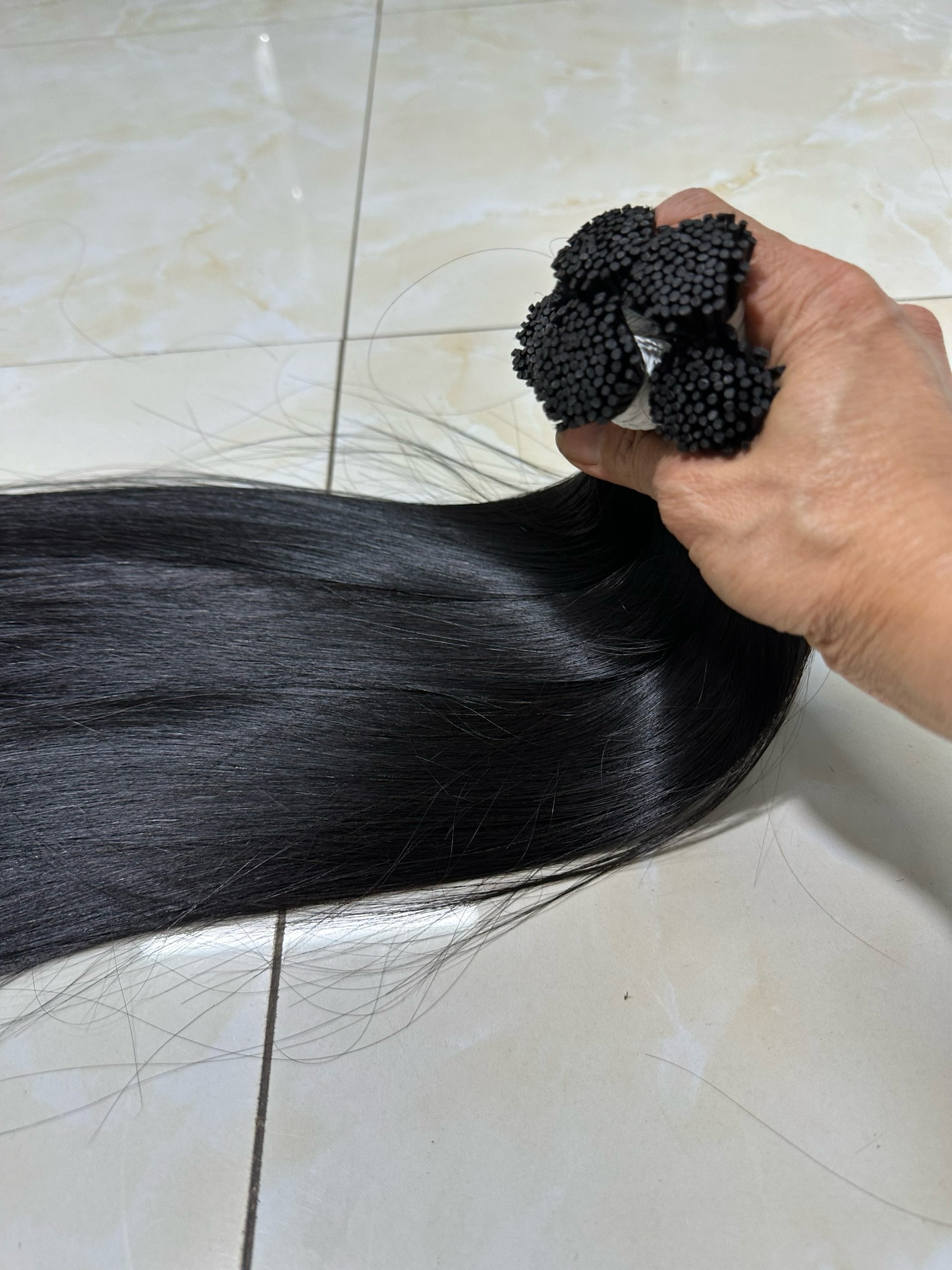 Wholesale Virgin Human Hair High Quality I Tip Human Hair Extensions 100% Human Hair