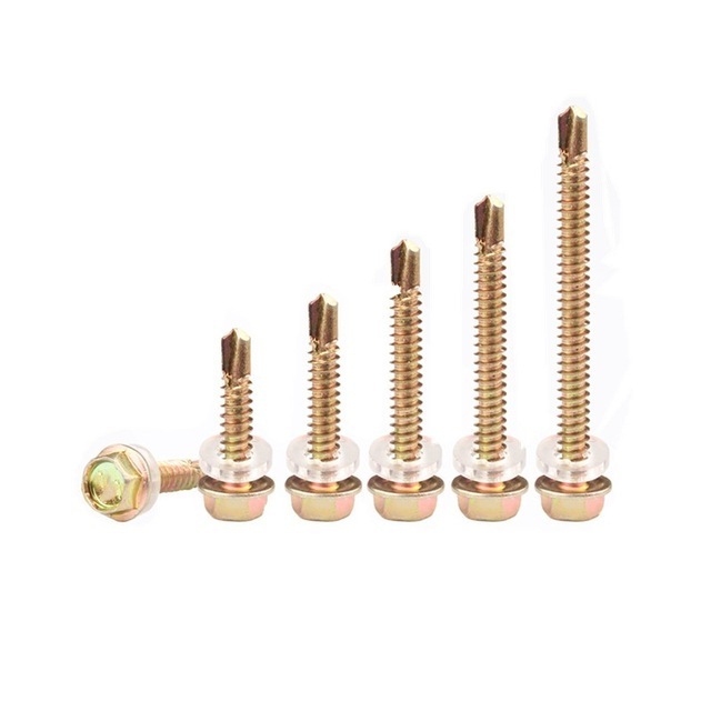 Wholesale Hexagonal Self-Tapping Self-Drilling Color Steel Tile Dovetail Drilling Screw