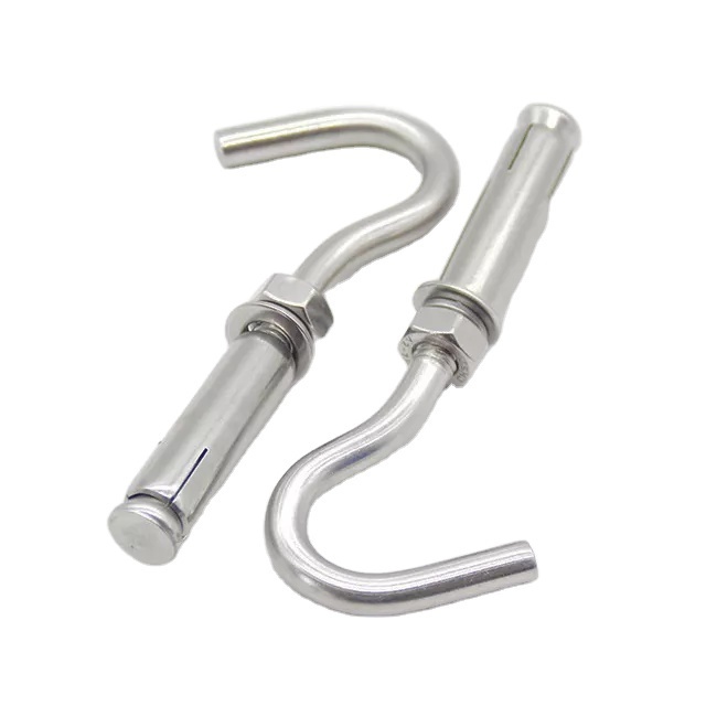 Galvanized Pull-Out Screw Chandelier Hook Swing Hook Ring Bolt Nail 304 Stainless Steel Expansion Hook Bolt