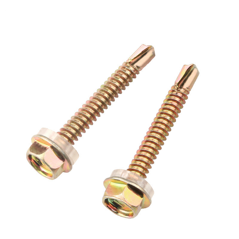 Wholesale Hexagonal Self-Tapping Self-Drilling Color Steel Tile Dovetail Drilling Screw