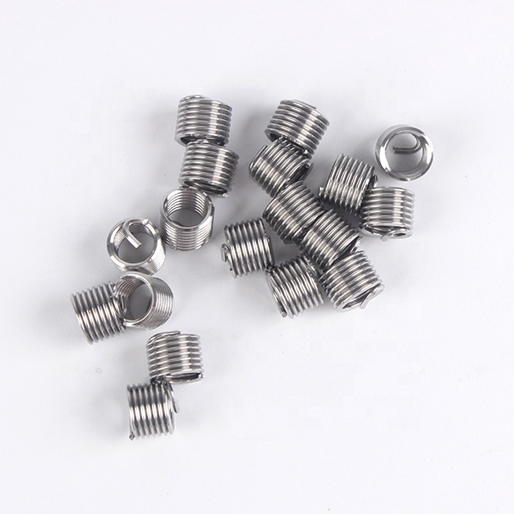 Chinese wholesalers produce fasten fasteners solid threaded inserts for sheet metal free running thread insert factory direct