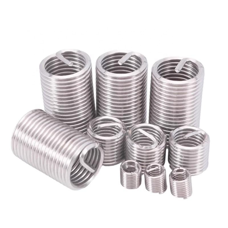 Hot Sale DIN8140 M3-M15 Helical Recoil Insert Stainless Steel Thread Repair Kit for Wire Thread Insert