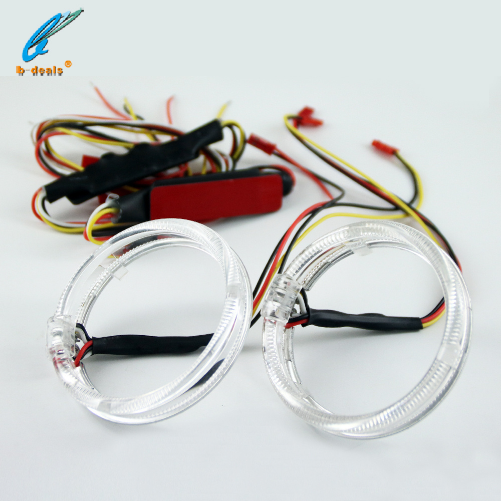 Switchback LED  Halo Rings 80mm 95mm led light guide angel eyes projector lens light