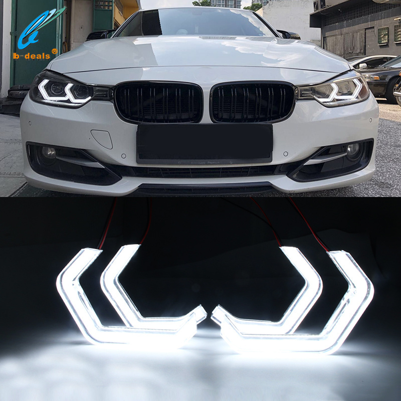 B-deals Flat Bottom Dtm Style New Iconic Halos For BMW M4 Led Angel Eyes Retrofit