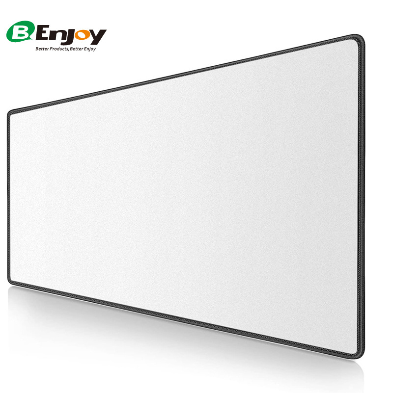 wholesale Machine washable Waterproof Polyester Fabric sublimation blank  mouse pad large size Computer mouse pad blank