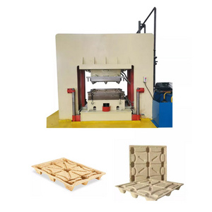 Sawdust Wood Pallet Compressed Hot Press Machine Compressed Wooden Pallet Machine